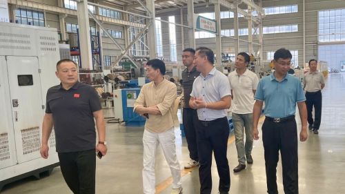 The Zhejiang business delegation visited Jiaowan in depth, jointly exploring new opportunities in the intelligent power equipment industry