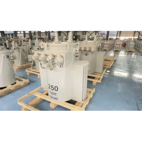 250 кВА 13200 В 120/240 В.