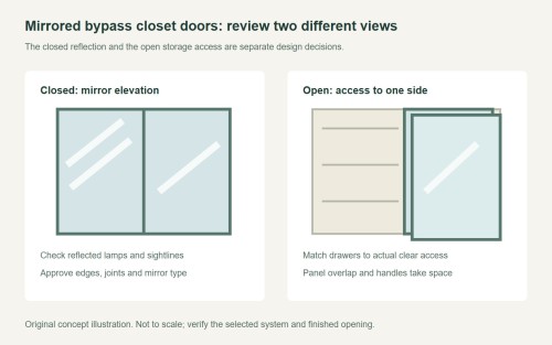 Sliding Mirrored Closet Doors: Reflections, Edges and Care
