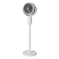 Stehender Luftzirkulationsventilator, 7 Zoll, automatisch schwenkbar, 3 höhenverstellbar, wiederaufladbarer Ventilator, Tischventilator für das Heimbüro1