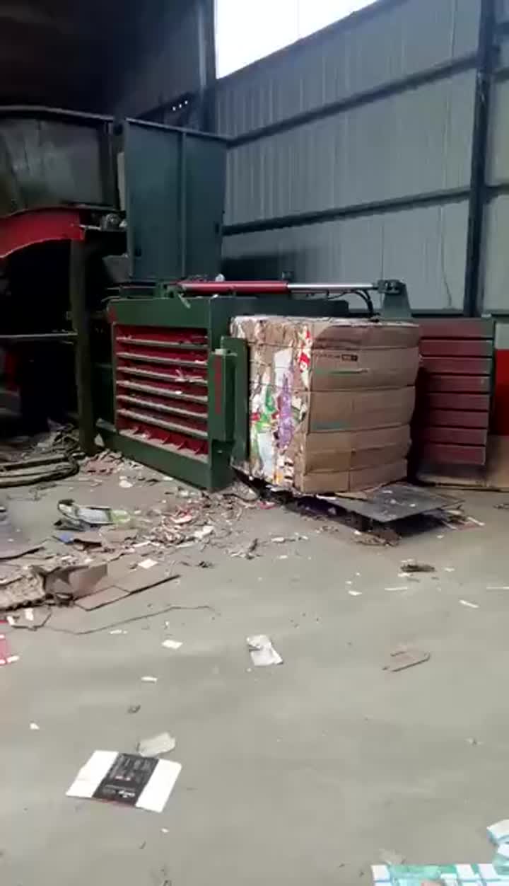 Horizontal Waste Paper Baler