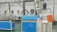 Jalur produksi pipa plastik hdpe tube extruder