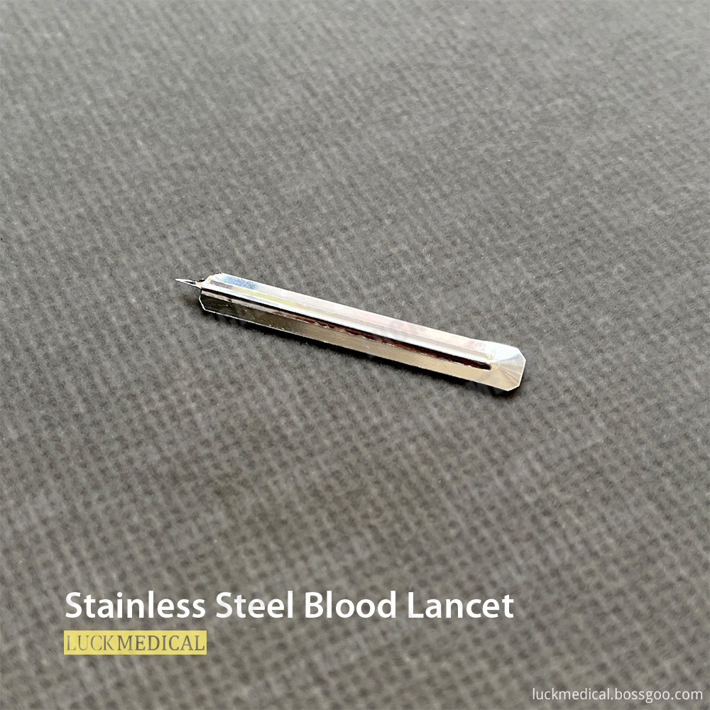 Stainless Steel Blood Lancet 35