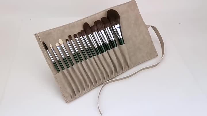 14pcs Vegan makeup brush set