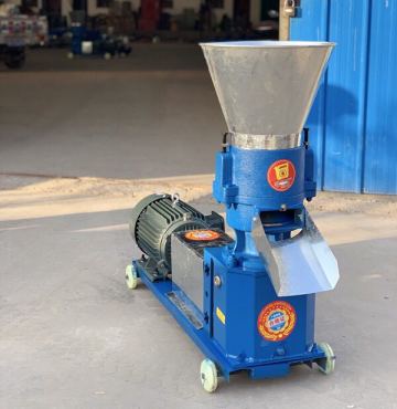 Feed pellet machine