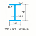 12m Long H Beam - Specifications and Availability in A36, A36B, A992B Grades1
