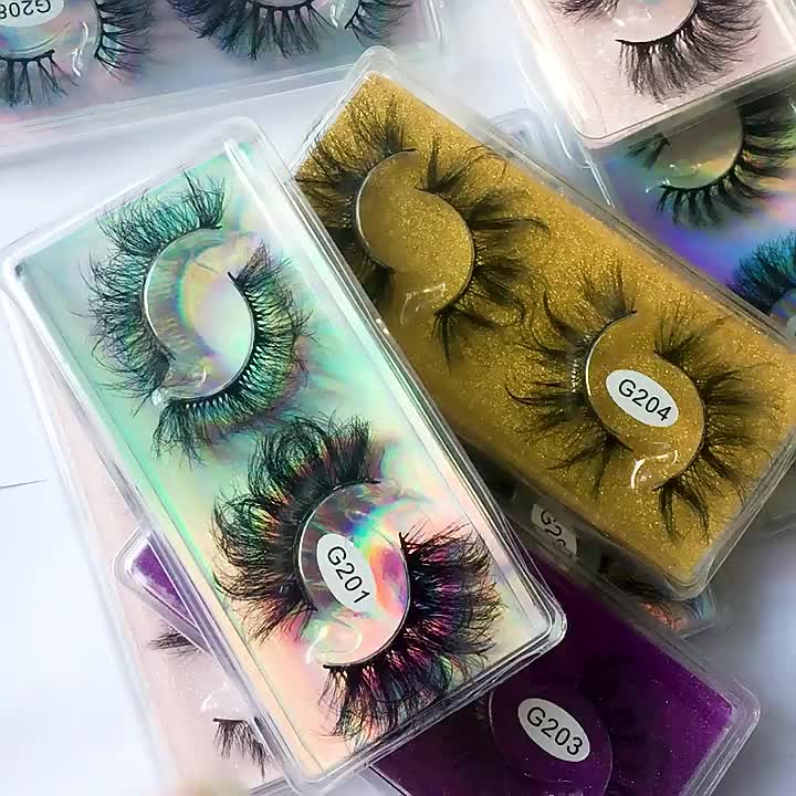 2 pairs lashes