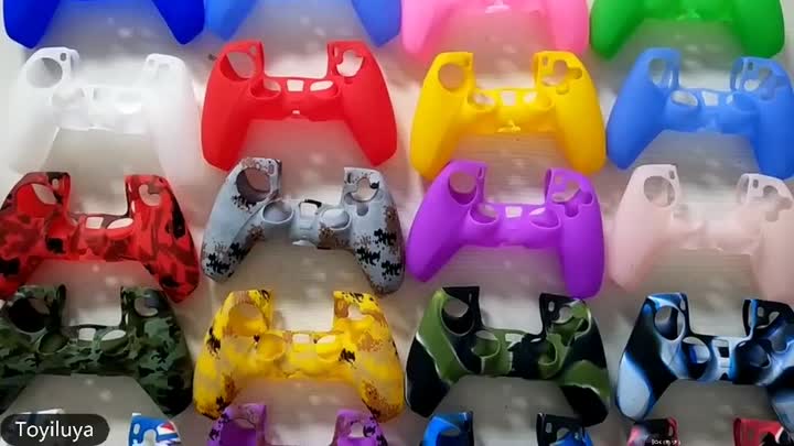 Soft Silicone Gamepad Protective Cover Joystick Case For Sony Playstation 5 Ps5 Game Controller Skin Guard Game Accessories - Buy Ps5 Accessories,Ps5 Controller Skin,Ps5 Controller Case Product on Alibaba.com