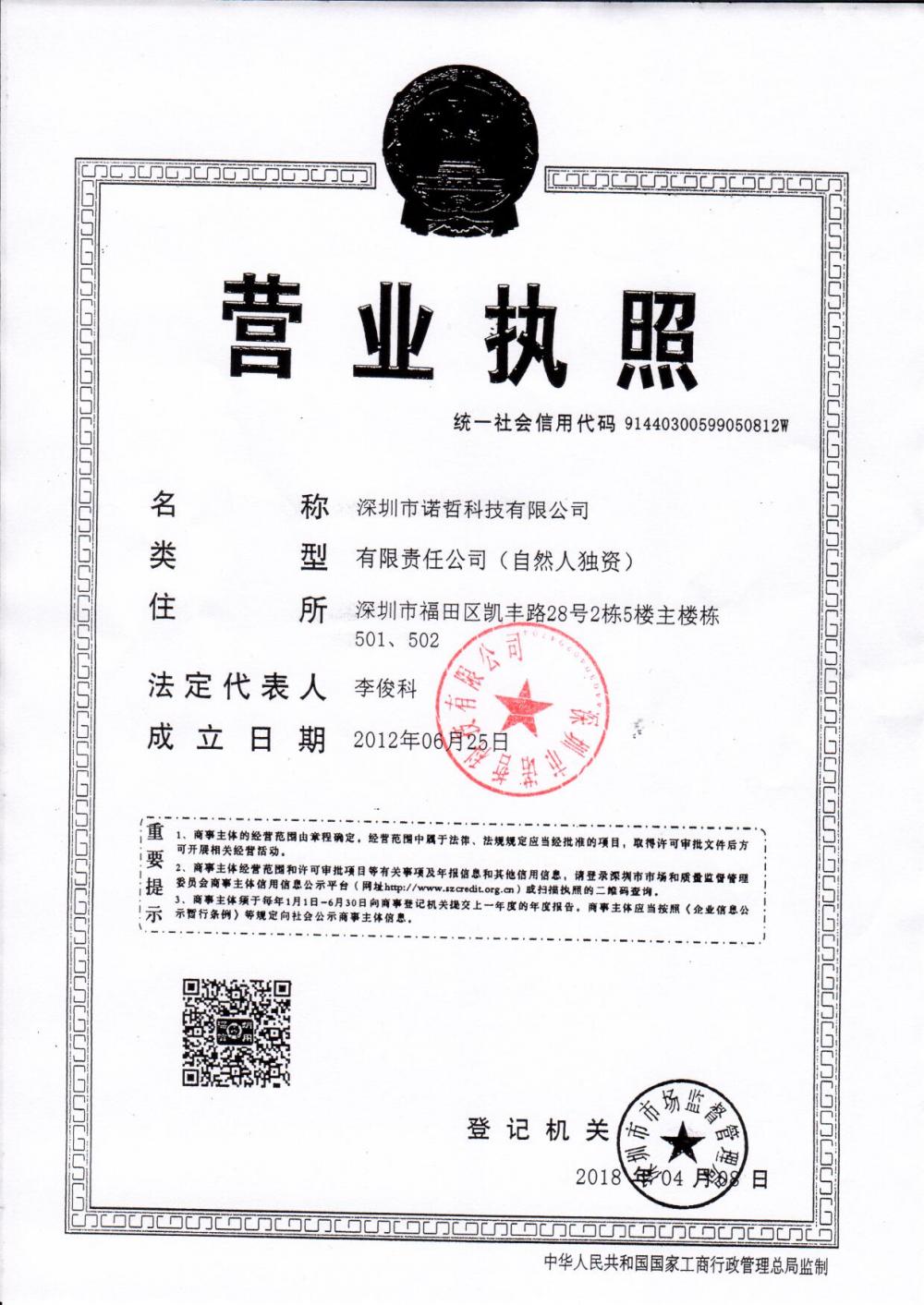 business license