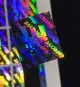 Impresión de etiqueta de calcomanías holográficas láser láser arcoiris