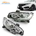 UDA Auto Lighting System Car Front Headlight for Honda Civic 2016-2019 USA Version1