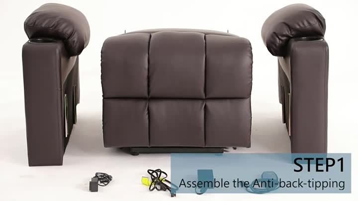 sofa Recliner Chair with Cup Holders