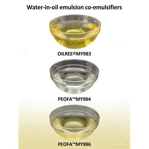 Which of these are water in oil emulsion co-emulsifiers?