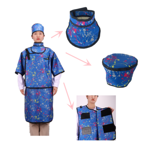 suggest same color for customer with x ray lead cap, collar and x ray lead clothing