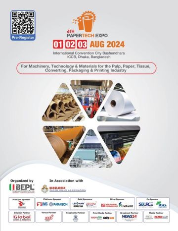 6TH PAPERTECH EXPO 2024 Will Be Held 1, 2 & 3 August