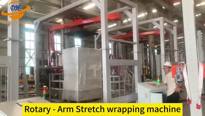 Rotary - Arm Stretch wrapping machine