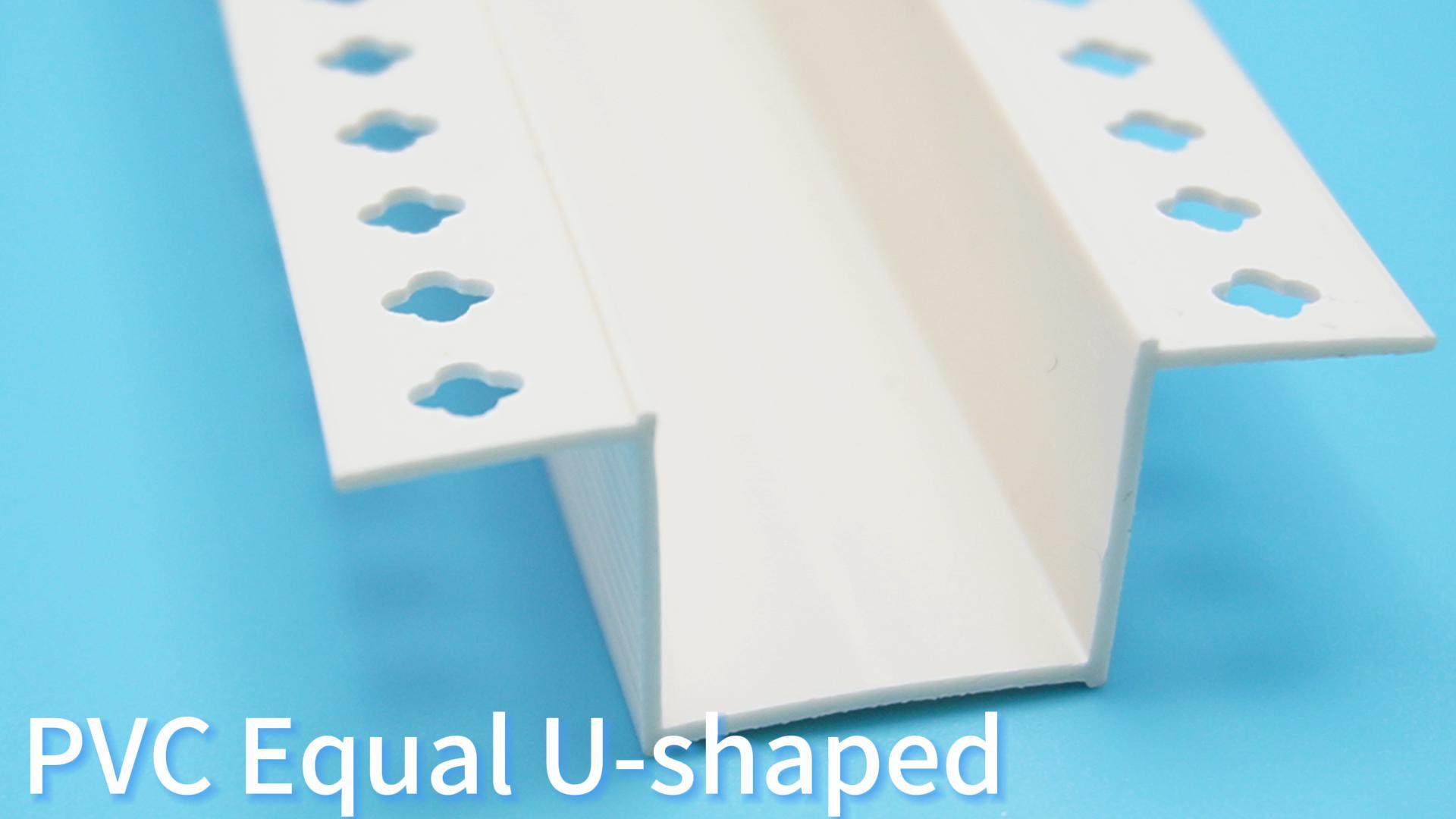 PVC U-shaped Groove ညာဘက်ထောင့်စိတ်ကြိုက်