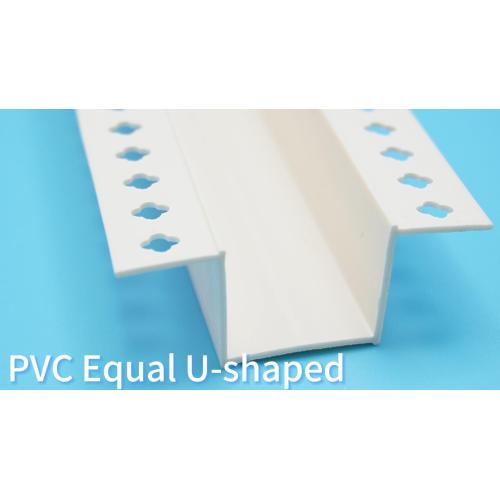 การปรับแต่งมุมขวาของ PVC U