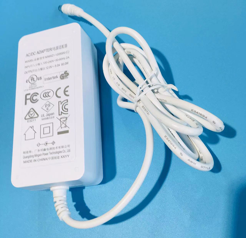 12V5A Adaptador branco