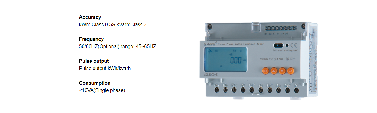 energy meter lcd display