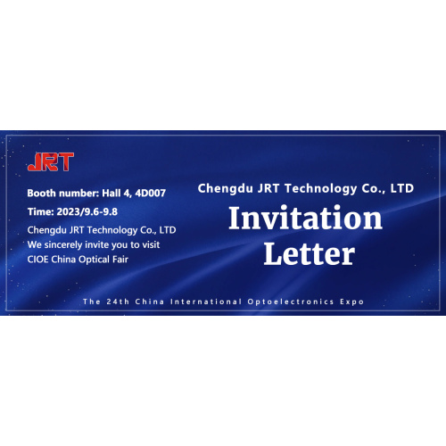 CIOE 2023 (24) - مرحبًا بك في JRT Exhibition Booth 4D007