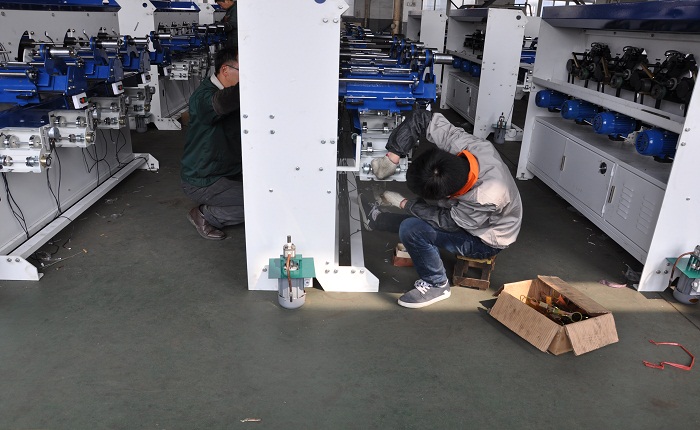 High Speed Winding Machine Assembly Area