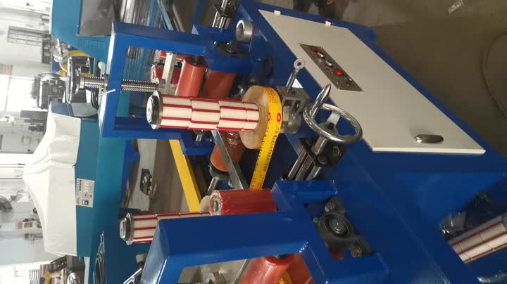 dispositif de changement de machine à coller le film