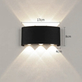 Modern 2-12W LED Outdoor Wall Light: A Stylish Home Sconce Fixture1