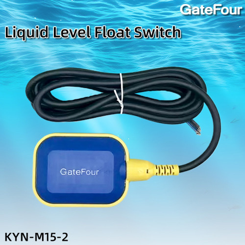 O sensor de nível flutuante GateFour KYN-m15-2 de 3 m oferece monitoramento confiável de nível de líquido para tanques profundos e poços
