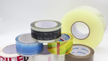 Fiber Reinforced Custom Printed Gummed Kraft Paper Packing Tape 3 Inches x 375 Feet1