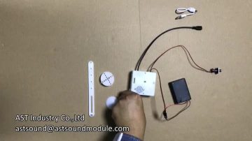 USB Motion sensor sound wobber for pos display