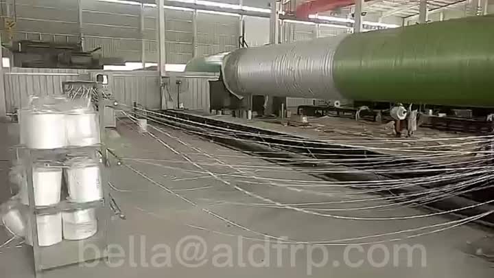 Macchina di avvolgimento del tubo GRP (2)