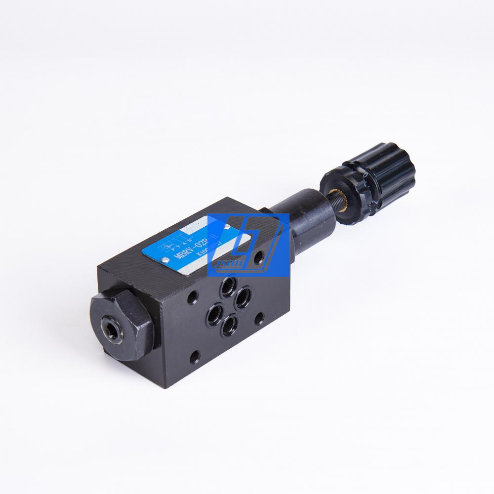 Pression modulaire réduisant la valve MBR-02P