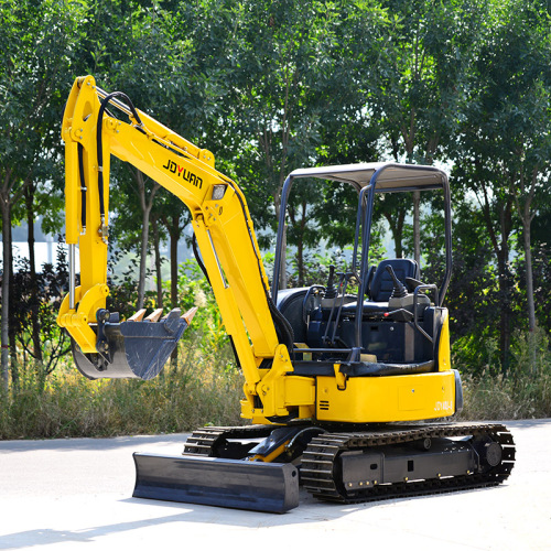 Operation video of 4 ton crawler excavator