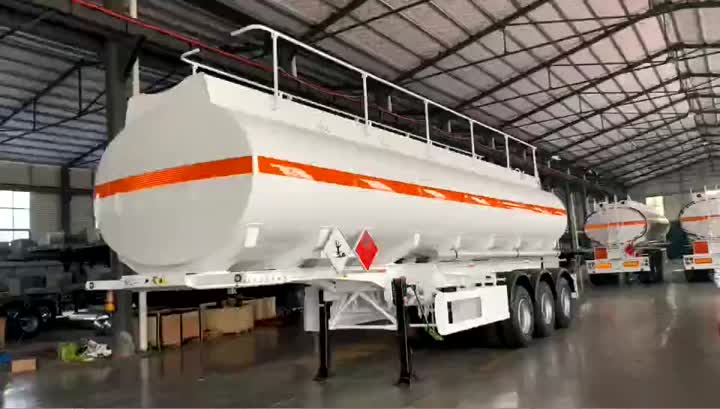 3 Axle Fuel Tank Semi Trailer