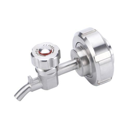 5104bh Spiral sampuli valve na DIN25 Union Pamoja