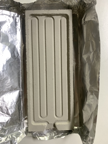 microporous panel use for ribbon grill heater 02