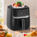 Heißer Verkauf 6L 1500W mit Wiegefunktion Digitaler Touchscreen Multifunktions 8 voreingestelltes Menü Hochwertige Luftfritteuse Haushalt1