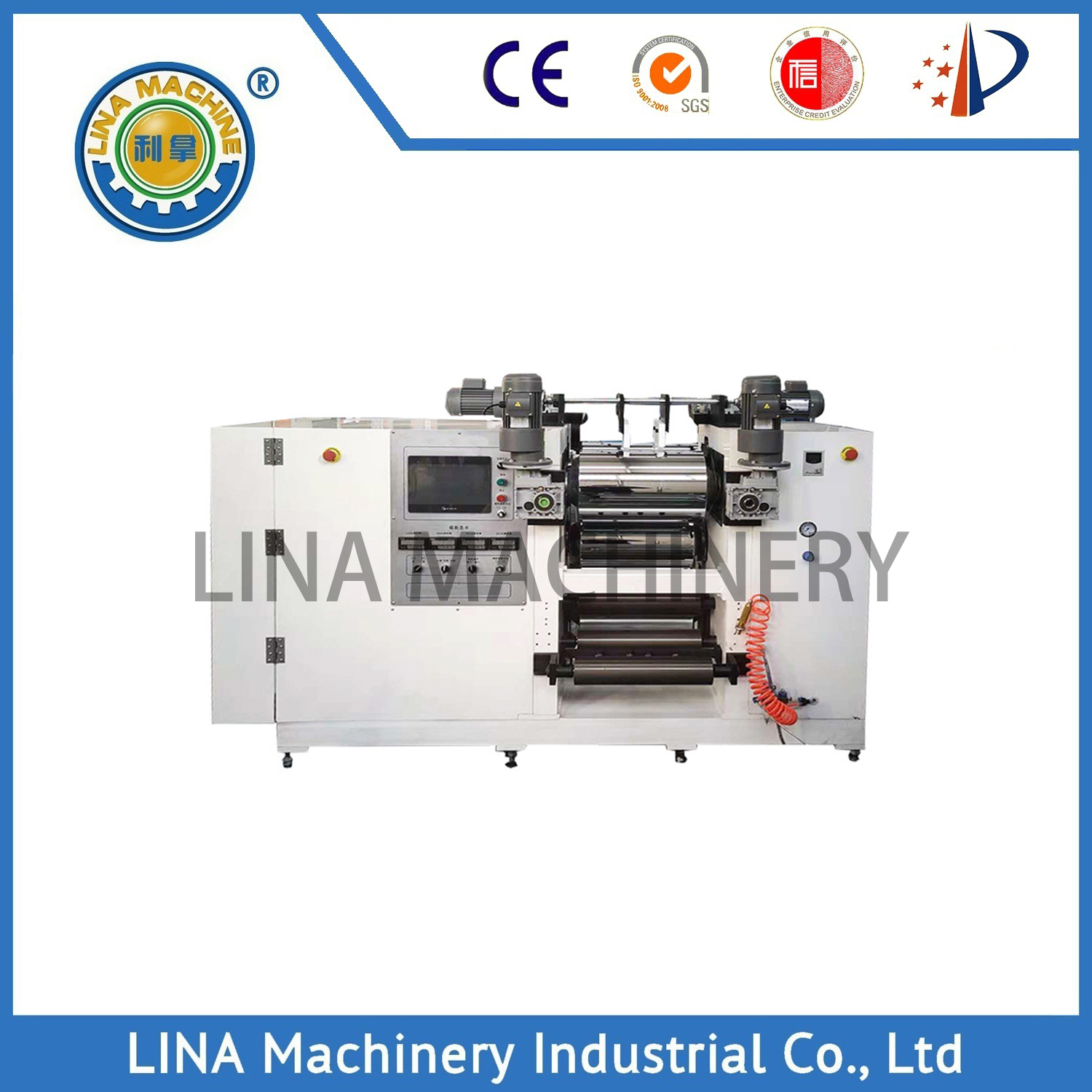 calender laminating machine line