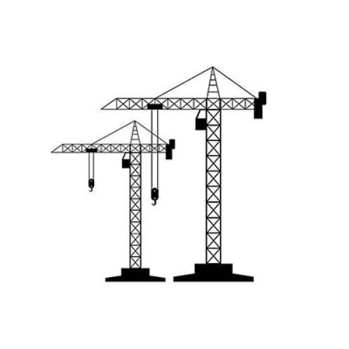 Por que os guindastes de torre amplamente usados?