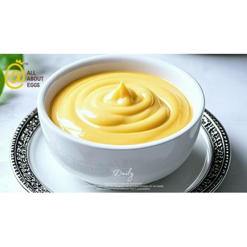 Molho de salada de ovo salgado congelado