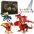 DIY Paint Your Own Dragons Painting Kit: Creative Supplies for Artistic Fun1
