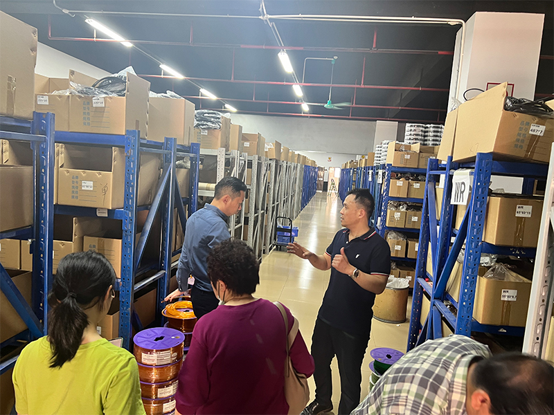 Southeast Asian customer on-site visits