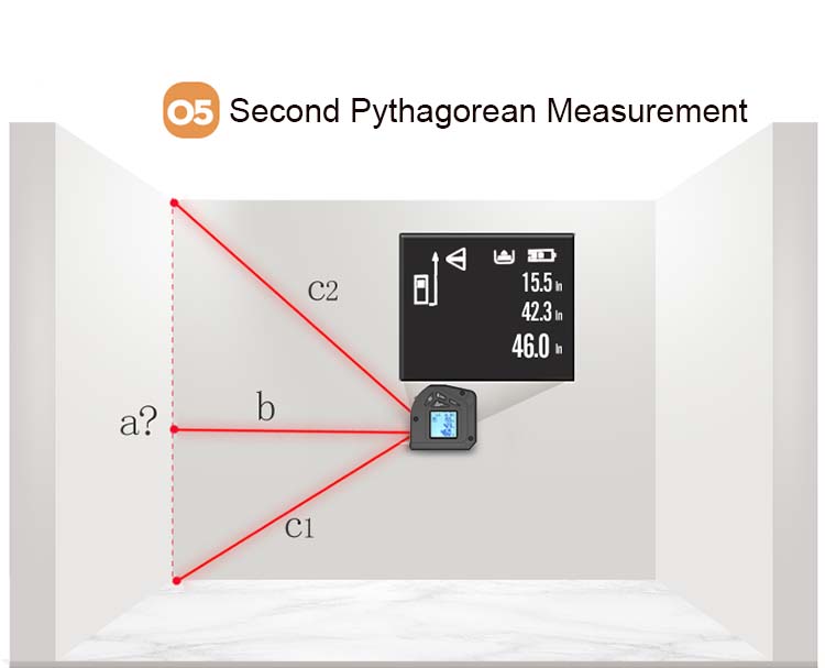 ตลับเมตรเลเซอร์พร้อม Usb 40m Distance Meter คุณภาพสูง ตลับเมตรเลเซอร์ ...