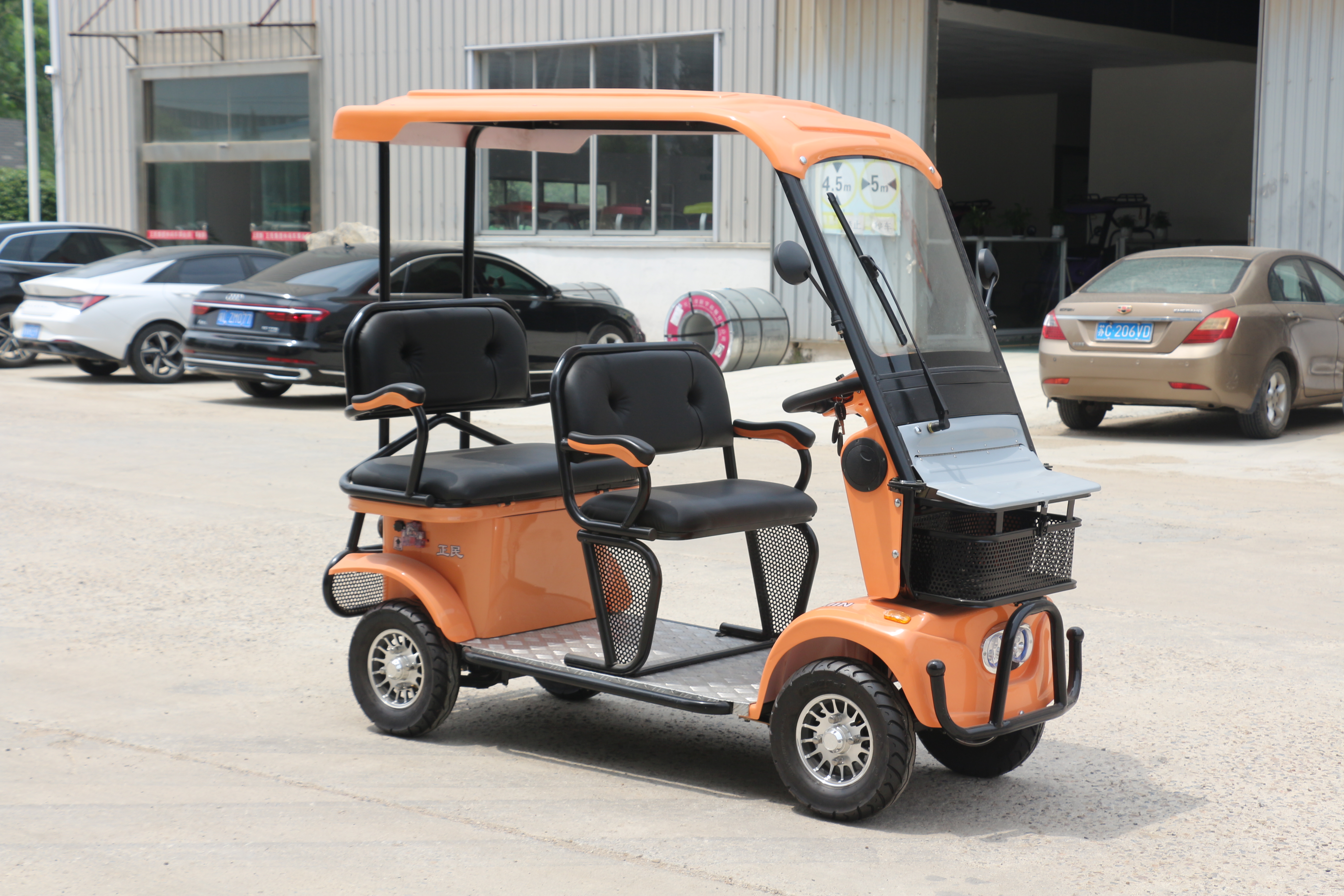 S1electric Tricycle με οροφή