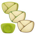 2023 Cross-border New Maternal and Child Products: Two-color Silicone Plate & Snack Catcher1