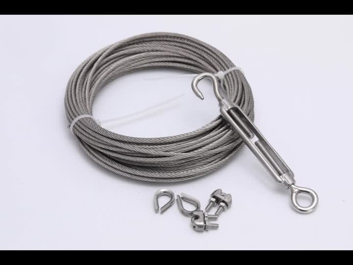 Stainless steel rigging