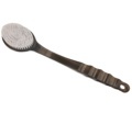 Double-Sided Bath Brush with Plastic Long Handle and Back Body Scrubber: Your Ultimate Bathing Companion1