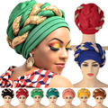 Elegant Bonnet Hijab with Braided Sequins - Women's Turban Hat for Head Wraps1