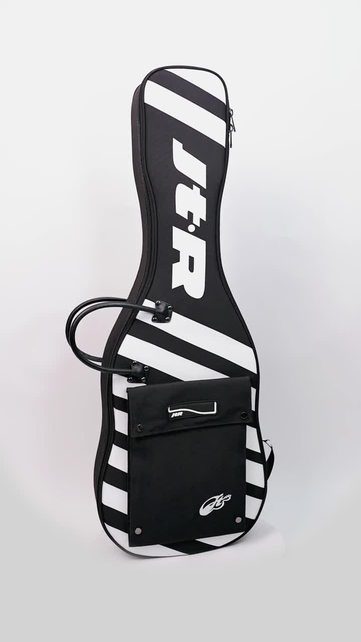 Carry Bag for 41" Guitar (Black White Stripe)